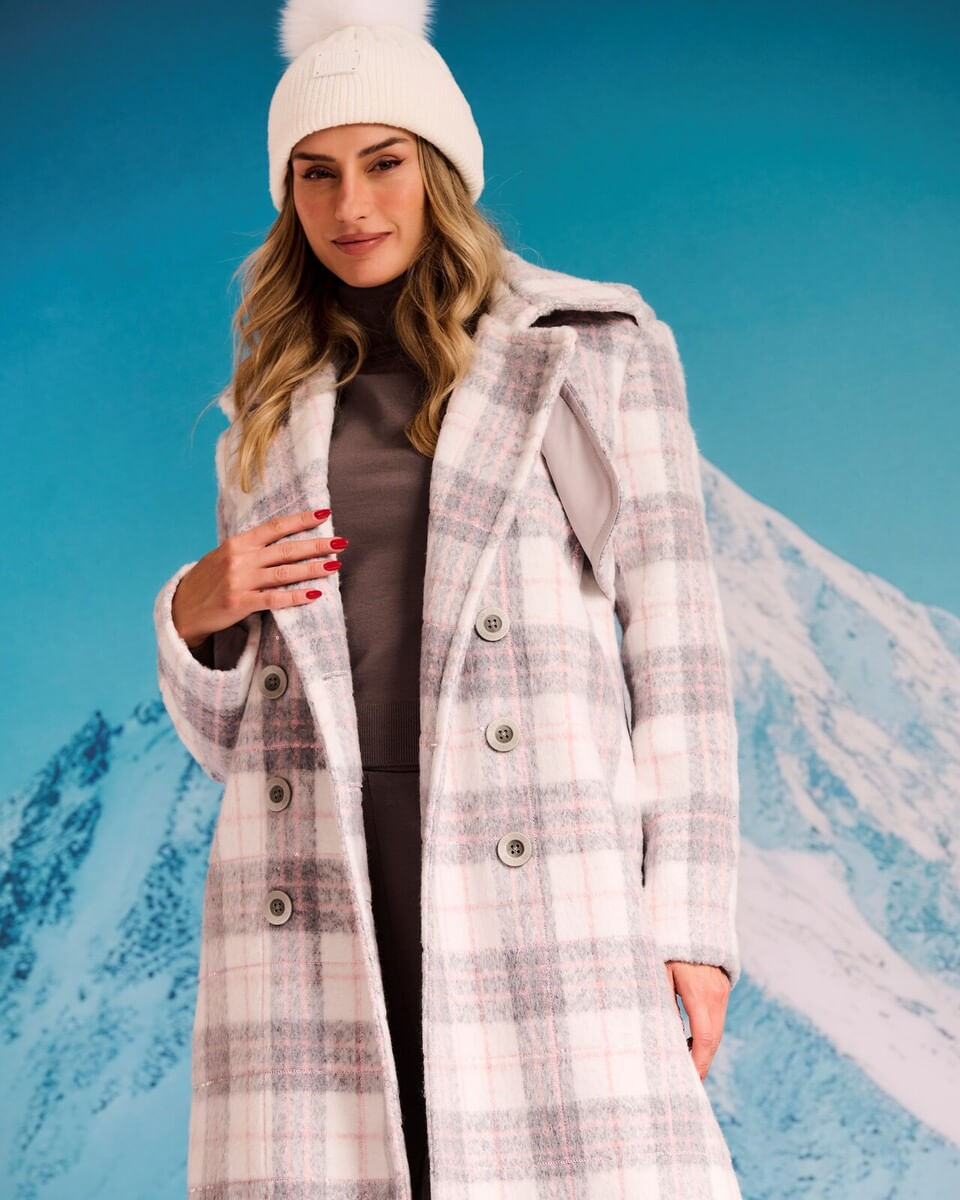 Trench Coat Xadrez | FastStore PDP